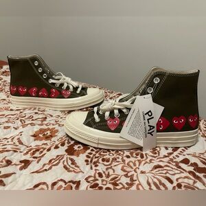 Come des Garçons Converse NWT